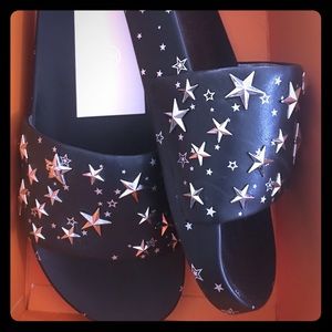 Authentic Tory Burch Star Slide